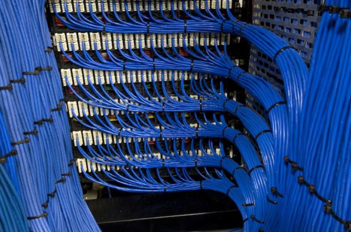 نکات مهم جهت کابل کشی اتاق سرور