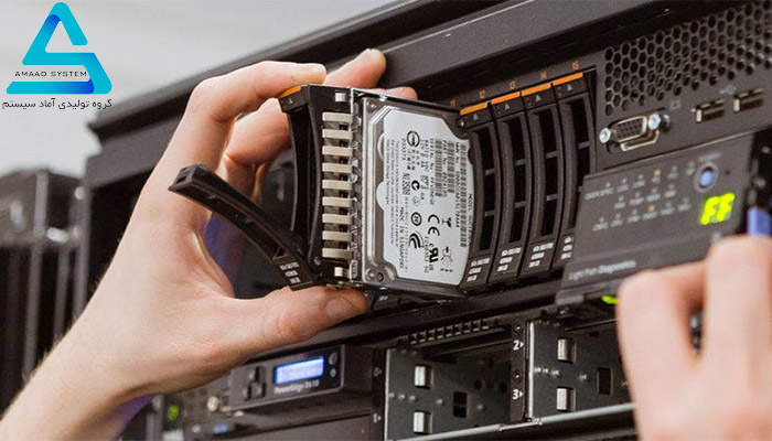 آموزش نصب و تعویض هارد سرور HPE