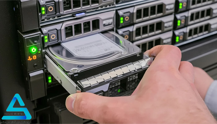 آموزش نصب و تعویض هارد سرور HPE