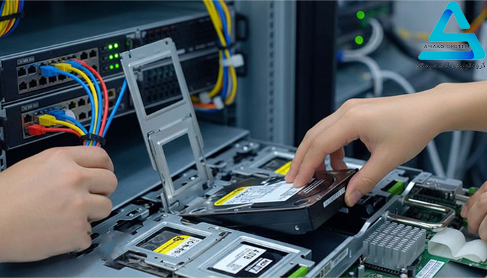 آموزش نصب و تعویض هارد سرور HPE