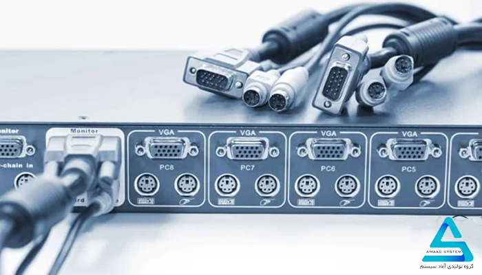 مدیریت چندین سرور با سوئیچ KVM