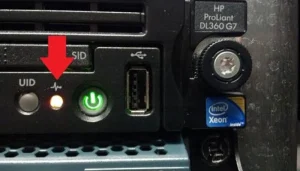 کاربرد چراغ UID در سرورهای HP